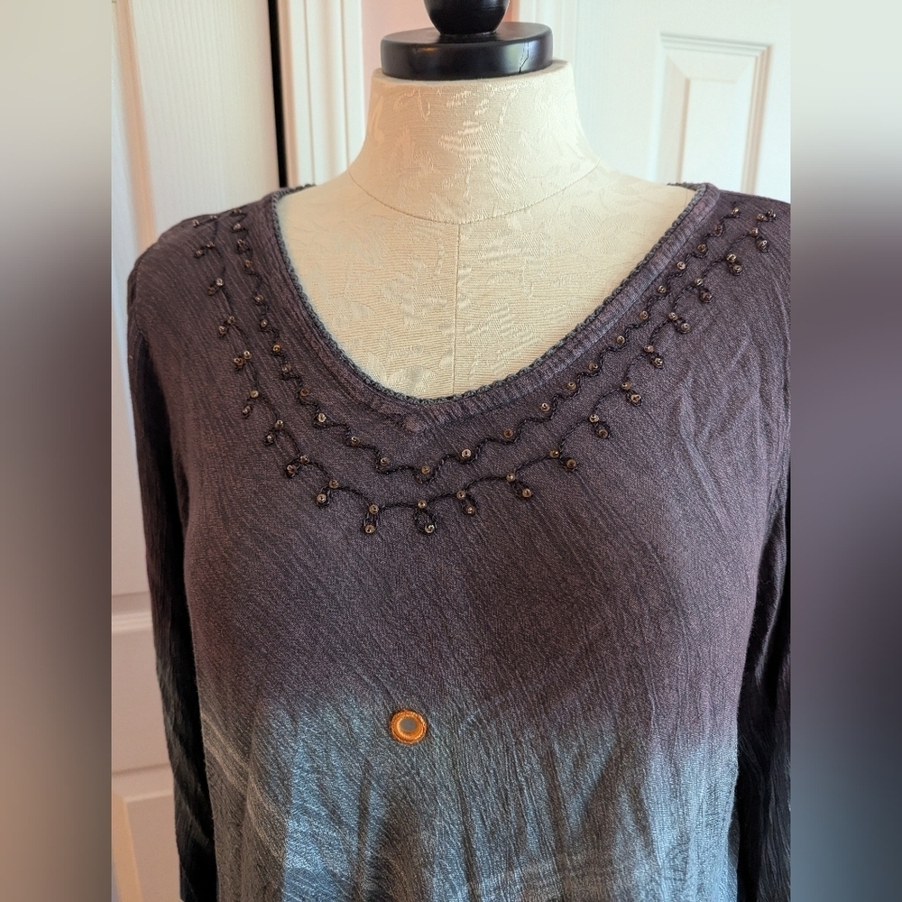 Greater Good Flare Tunic Size 1X - Picture 12 of 12